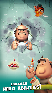 Smashing Four: PvP Hero bump screenshot 2