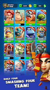 Smashing Four: PvP Hero bump screenshot 4