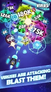Virus War - Space Shooting screenshot 6