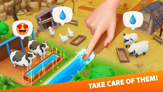 Klondike Adventures: Farm Game screenshot 2