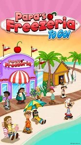 Papa's Freezeria To Go! screenshot 1