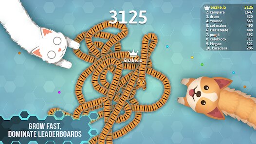 Snake.io - Fun Snake .io Games screenshot 4