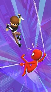 Web Master: Stickman Superhero screenshot 1