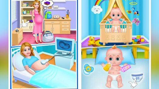 newborn babyshower party game screenshot 1