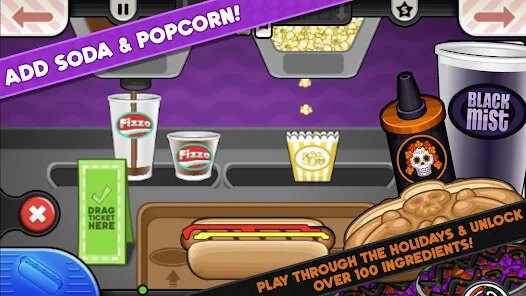 Papa's Hot Doggeria To Go! screenshot 4