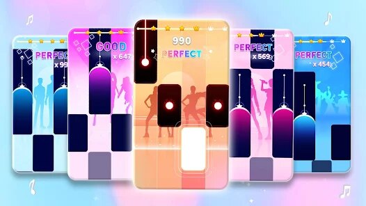 Kpop Tiles: Piano Rhythm Game screenshot 6