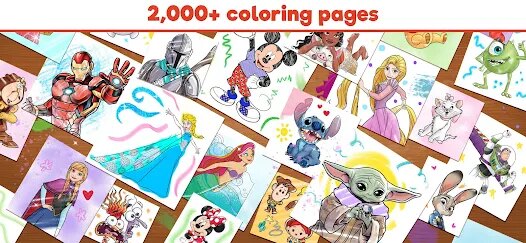 Disney Coloring World screenshot 2