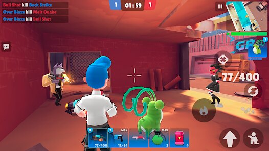 Vortex 9 online shooting games screenshot 3