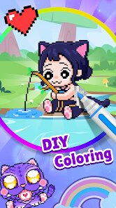 DIY Coloring: Pixel Art Number screenshot 3