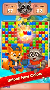 Raccoon Pop Match screenshot 3