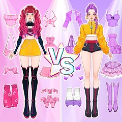 Kpop Idol Doll: Dress Up Diary