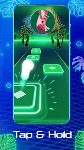 Tiles Hop EDM Rush Music Game screenshot 1