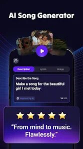 Rythmix: AI Music & Song Maker screenshot 1