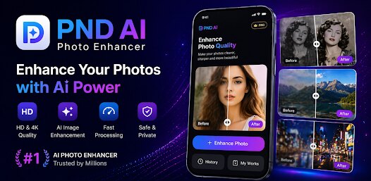 PND AI Photo Enhancer HD screenshot 1