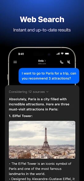 Dola: Smart AI Assistant screenshot 3