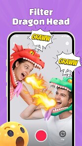 FunVid: Funny Face Filters screenshot 1