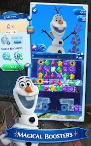 Disney Frozen Free Fall Games screenshot 5
