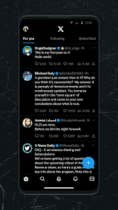 X screenshot 1