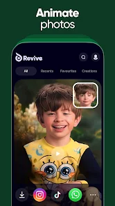 Revive: Animation & AI Photos screenshot 1