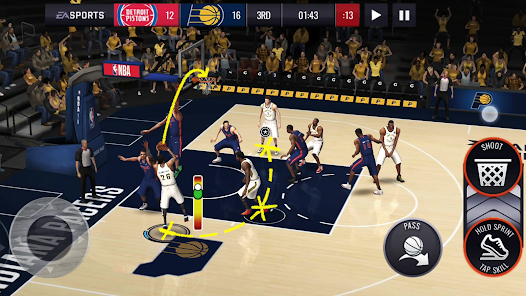 NBA LIVE Mobile Basketball screenshot 2