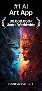 Wonder - AI Art Generator screenshot 1