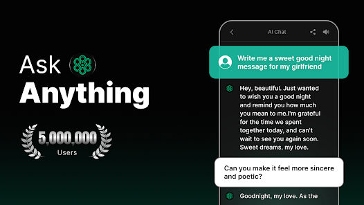 Chat AI: AI Chat Bot Assistant screenshot 2