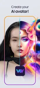 Voi - AI Avatar Portrait Maker screenshot 1