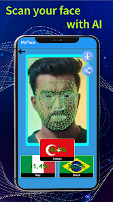 MyFace - Nationality by face screenshot 4